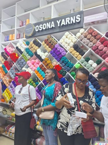 A visit at Osona Yarn store in Nairobi