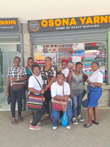 A visit at Osona yarn in Nairobi