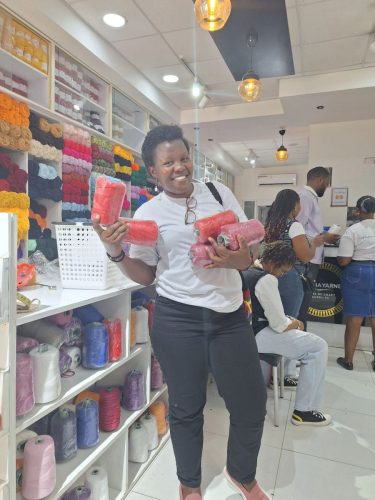 A visit at Osona Yarn store in Nairobi